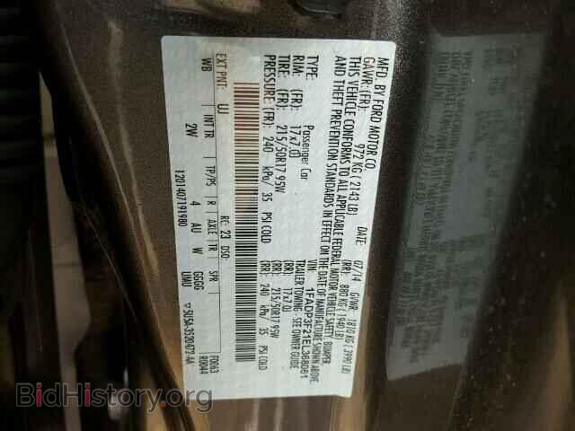 2014 FORD FOCUS - VIN: 1FADP3F21EL368061 - Фото 10