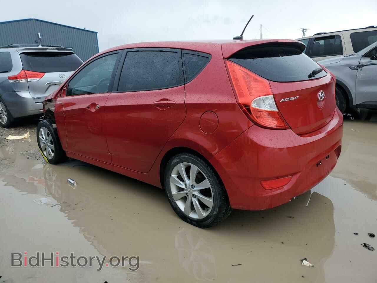 2014 HYUNDAI ACCENT - VIN: KMHCU5AE4EU151377 - Фото 2