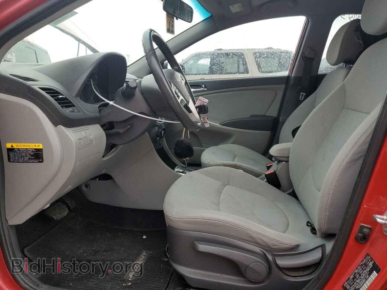 2014 HYUNDAI ACCENT - VIN: KMHCU5AE4EU151377 - Фото 7