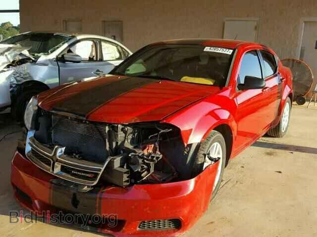 2013 DODGE AVENGER - VIN: 1C3CDZAB7DN628897 - Фото 2
