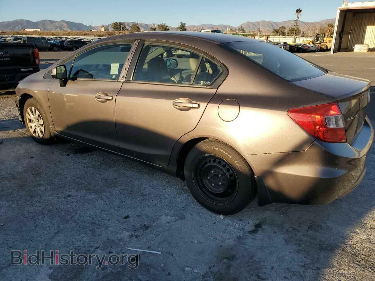 2012 HONDA CIVIC - VIN: 19XFB2F59CE311778 - Фото 2