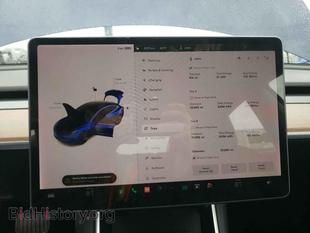 2018 TESLA MODEL 3 - VIN: 5YJ3E1EA2JF124733 - Фото 9