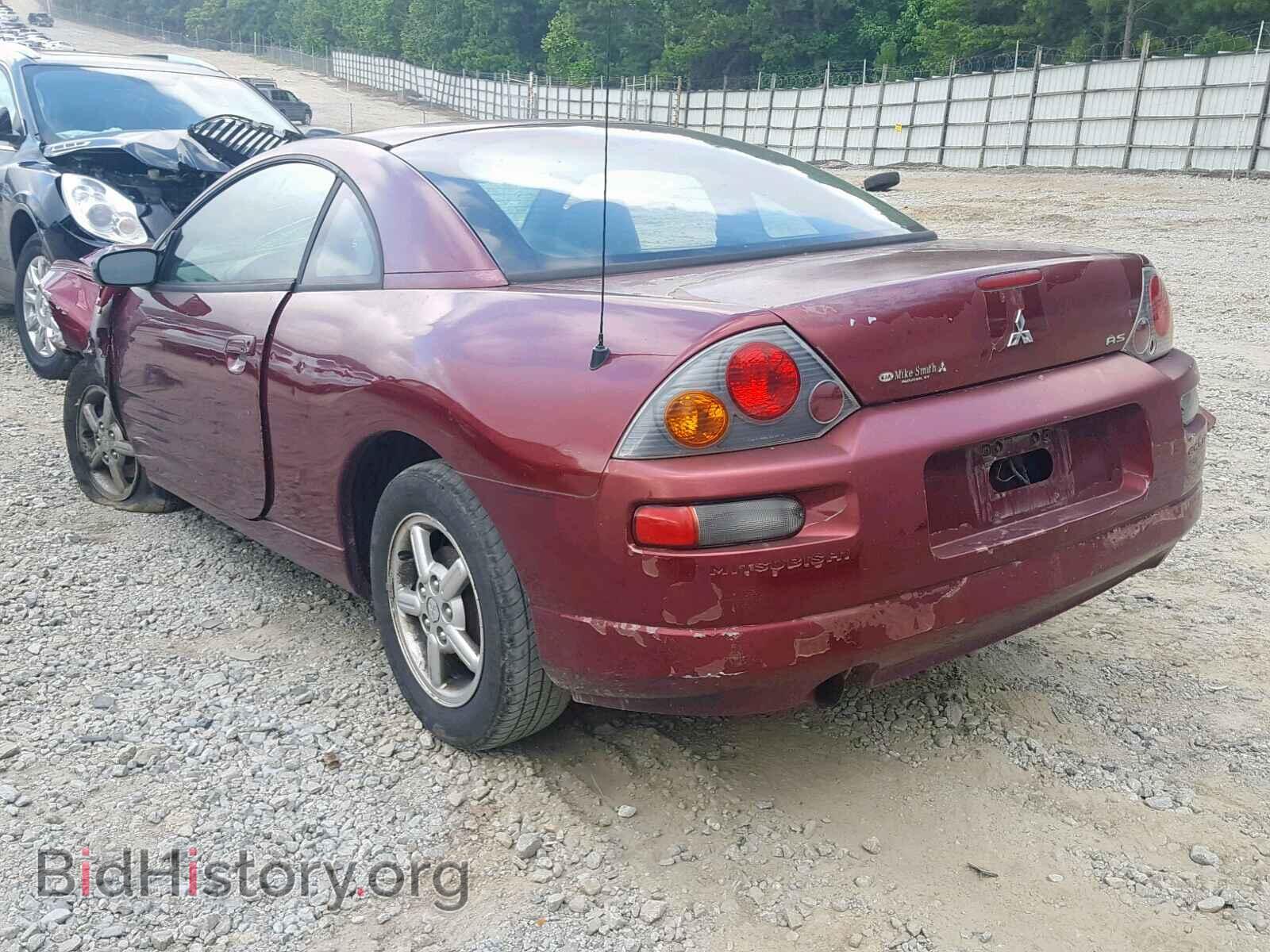 2003 MITSUBISHI ECLIPSE - VIN: 4A3AC34G43E052661 - Фото 3