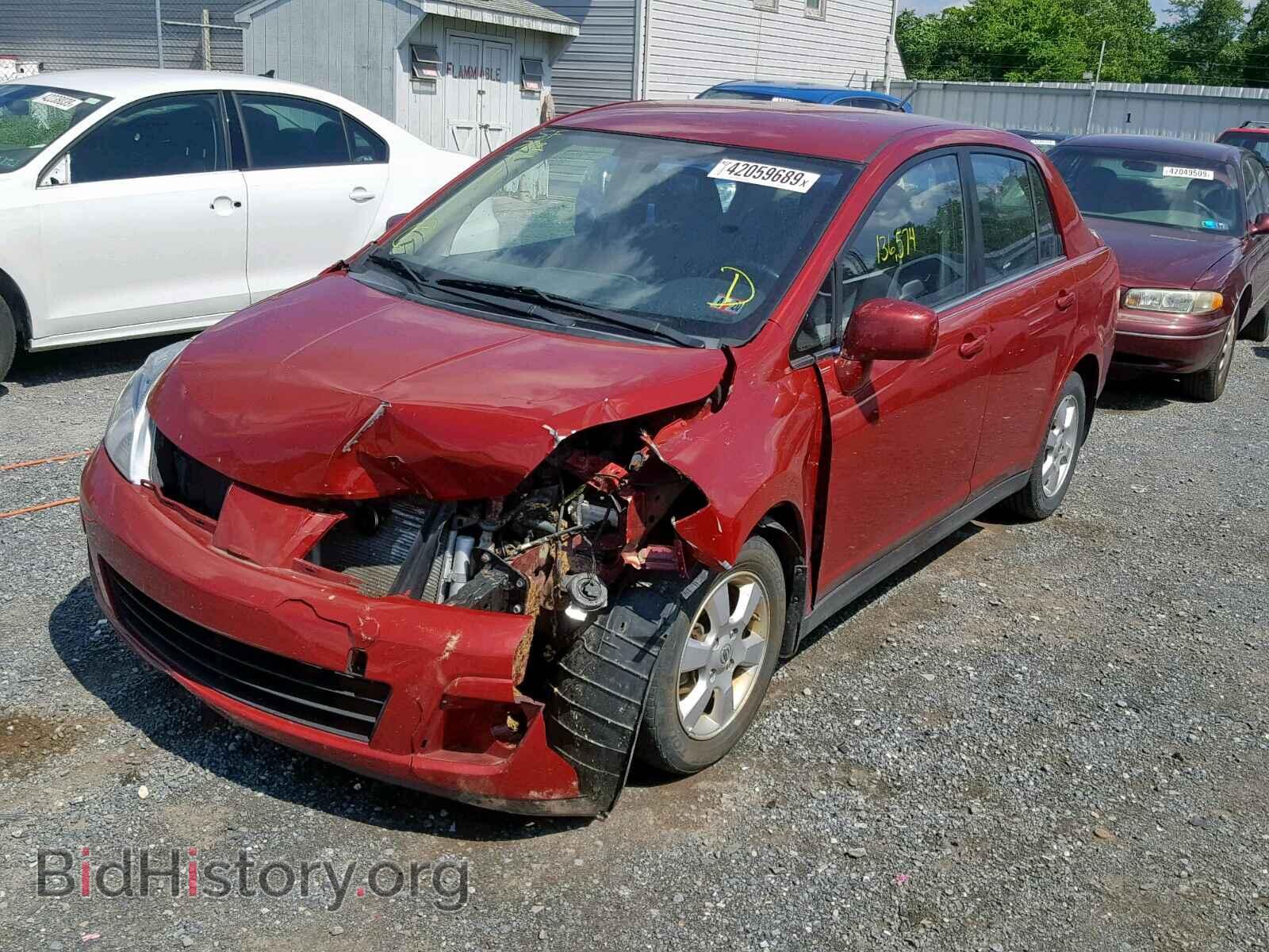 2008 NISSAN VERSA - VIN: 3N1BC11E98L383406 - Фото 2