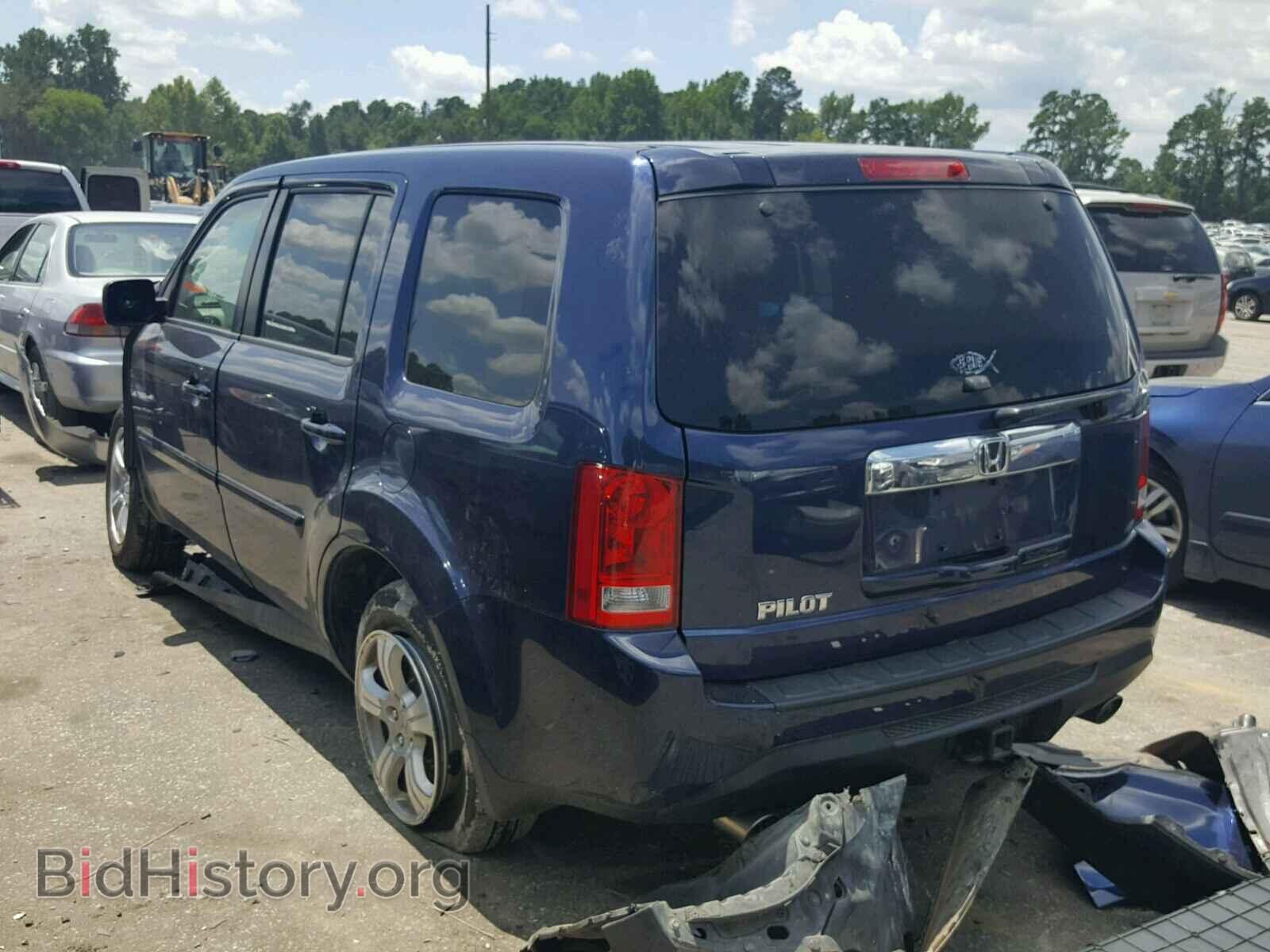 2013 HONDA PILOT EX - VIN: 5FNYF3H43DB018624 - Фото 3