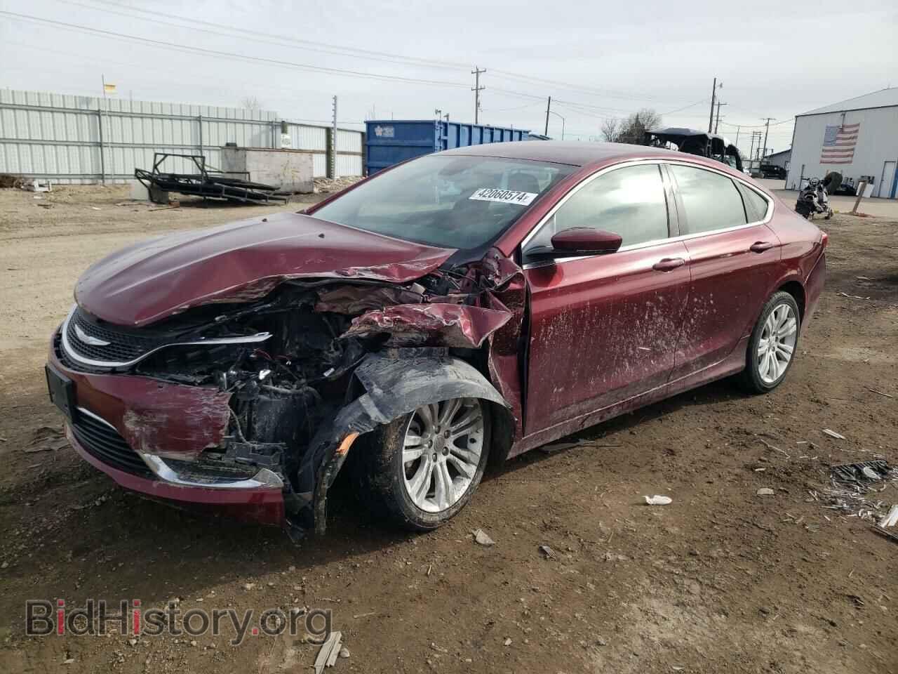 Фотография 1C3CCCAB5GN119105 - CHRYSLER 200 2016