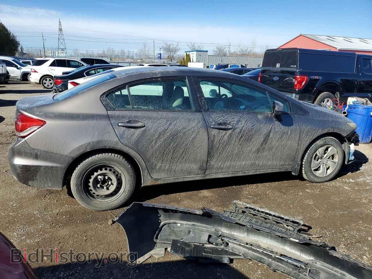2013 HONDA CIVIC - VIN: 2HGFB2F47DH001255 - Фото 3