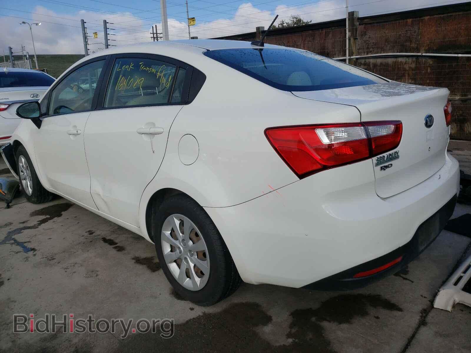 2013 KIA RIO - VIN: KNADM4A30D6219062 - Фото 3
