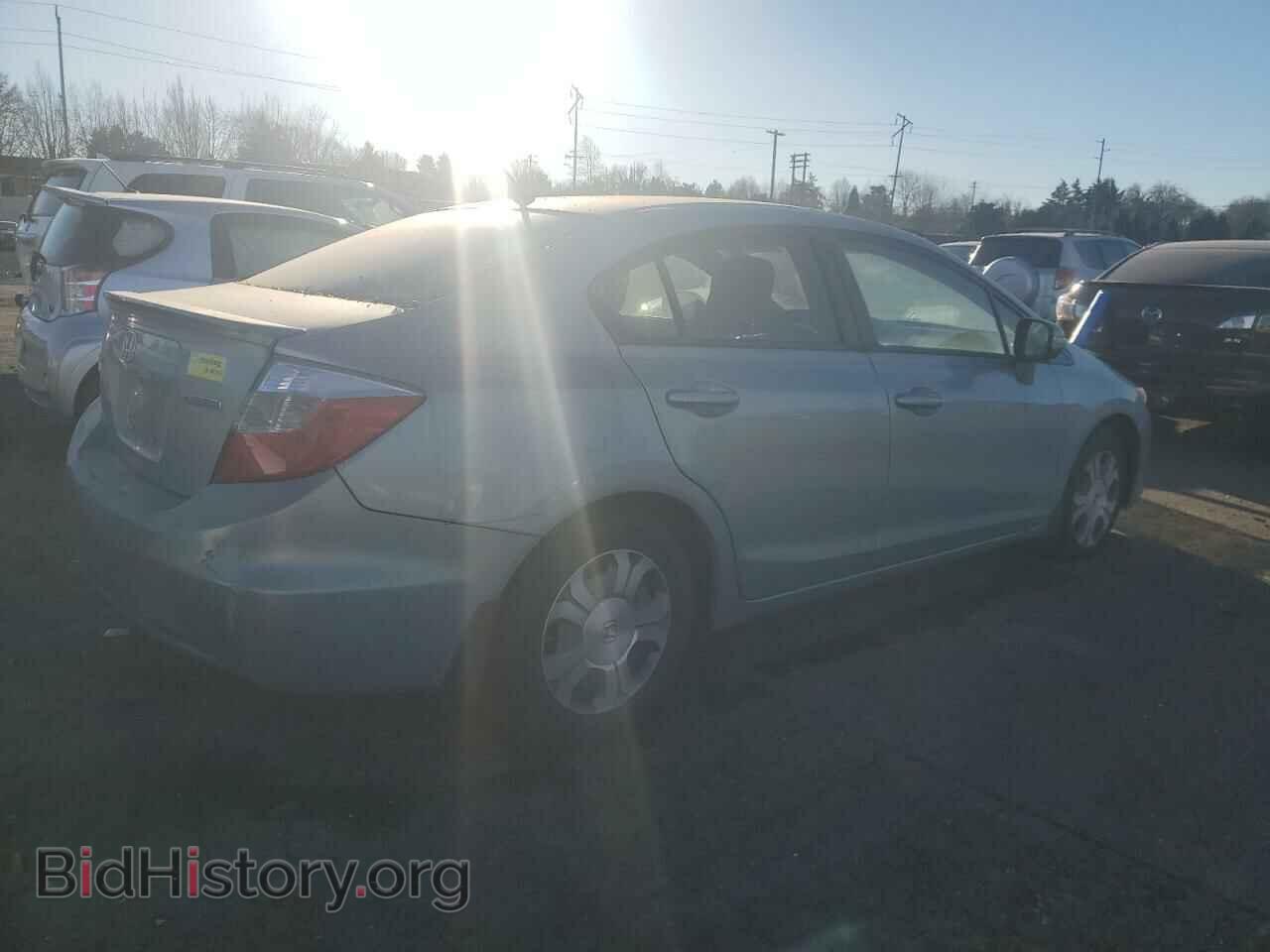 2012 HONDA CIVIC - VIN: JHMFB4F28CS008391 - Фото 3