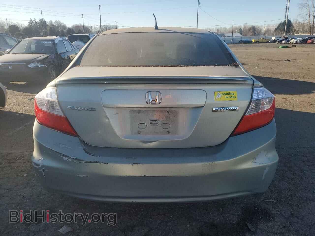 2012 HONDA CIVIC - VIN: JHMFB4F28CS008391 - Фото 6