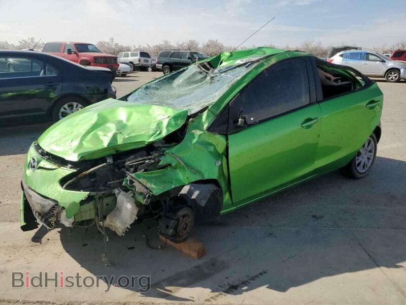 2011 Mazda 2 MAZDA2 (VIN JM1DE1HZ9B0120068) — фото 1 из 13, Copart, повреждение: опрокидывание