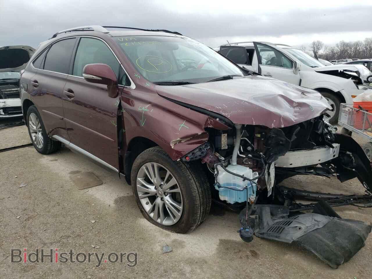 Фотография 2T2BK1BA7DC214330 - LEXUS RX350 2013