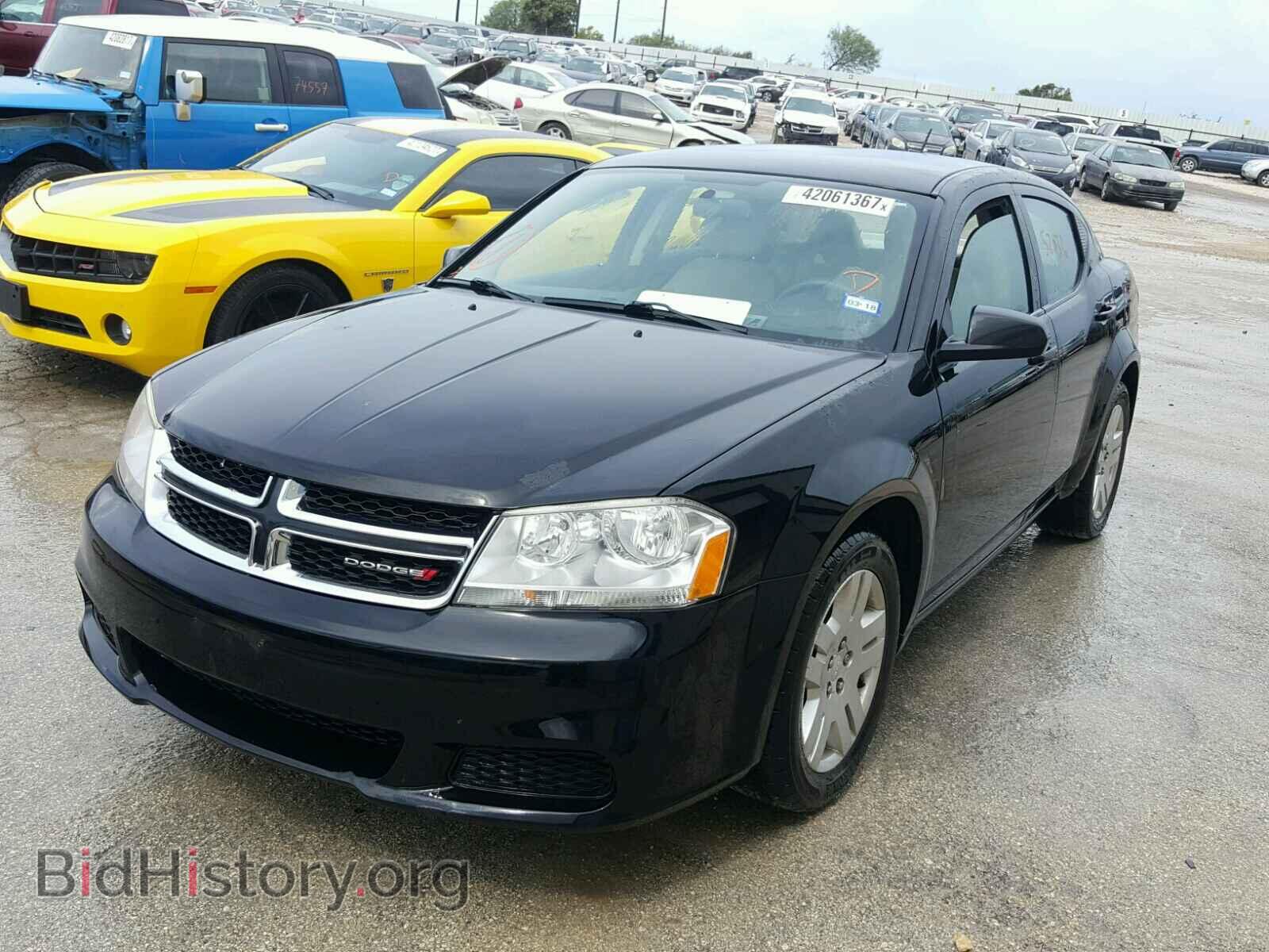 2012 DODGE AVENGER - VIN: 1C3CDZABXCN221171 - Фото 2