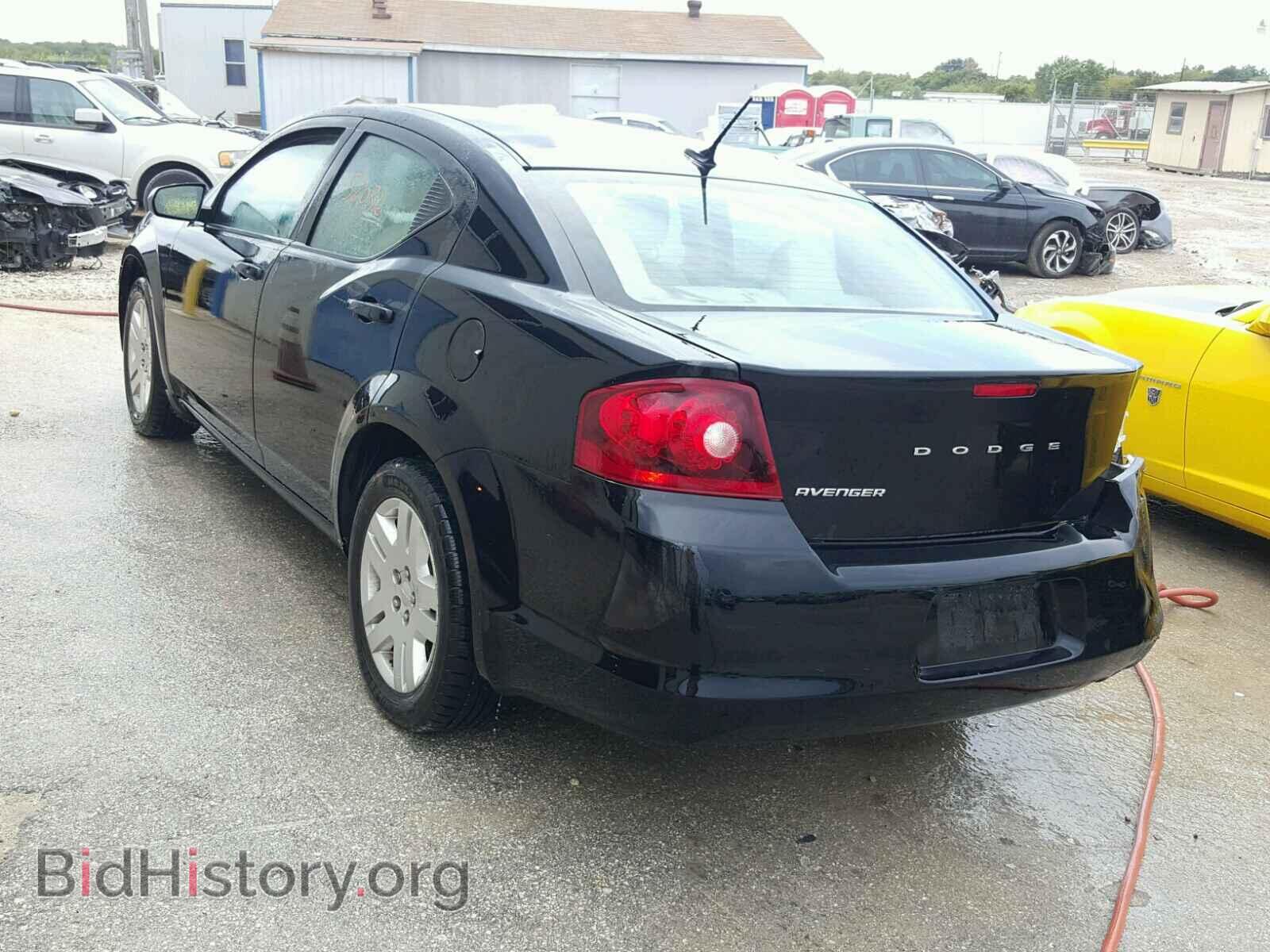 2012 DODGE AVENGER - VIN: 1C3CDZABXCN221171 - Фото 3
