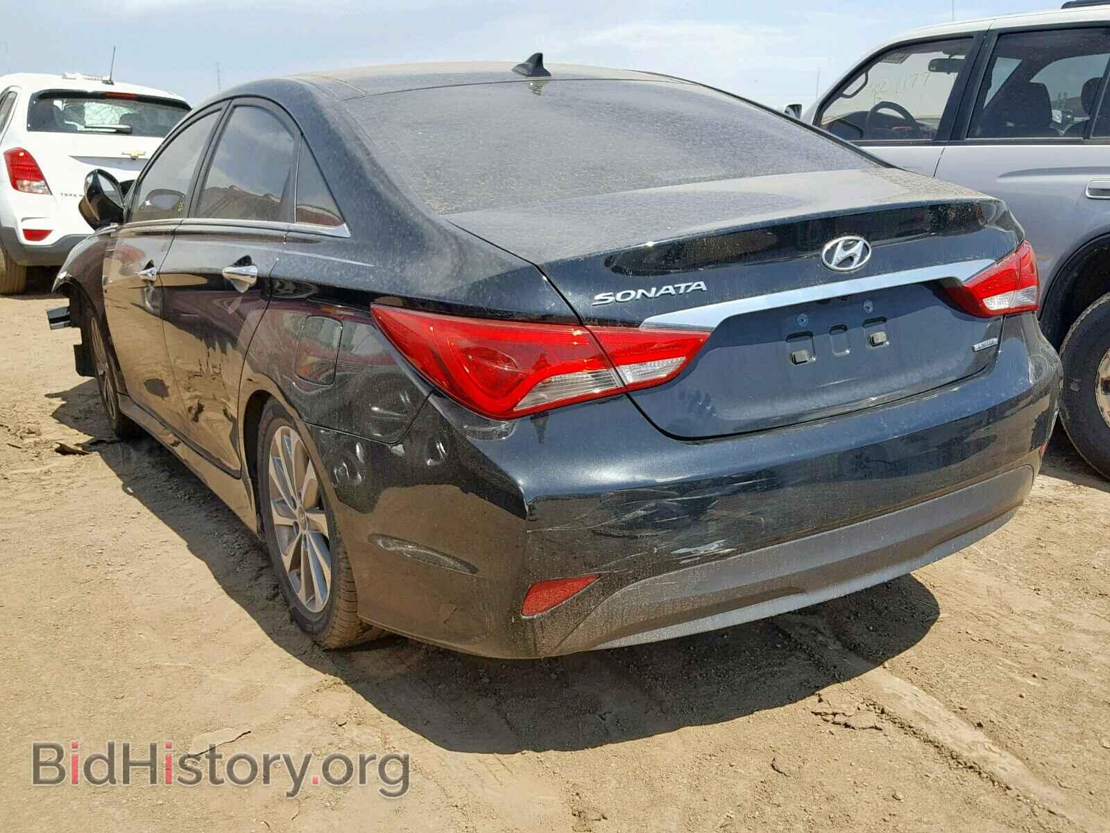 2014 HYUNDAI SONATA - VIN: 5NPEC4AC2EH838666 - Фото 3