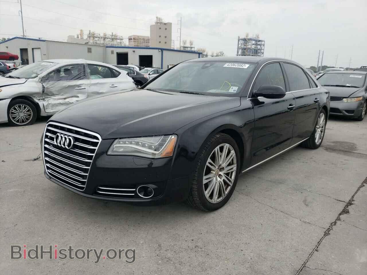 2013 AUDI A8 - VIN: WAURGAFD6DN007933 - Фото 2