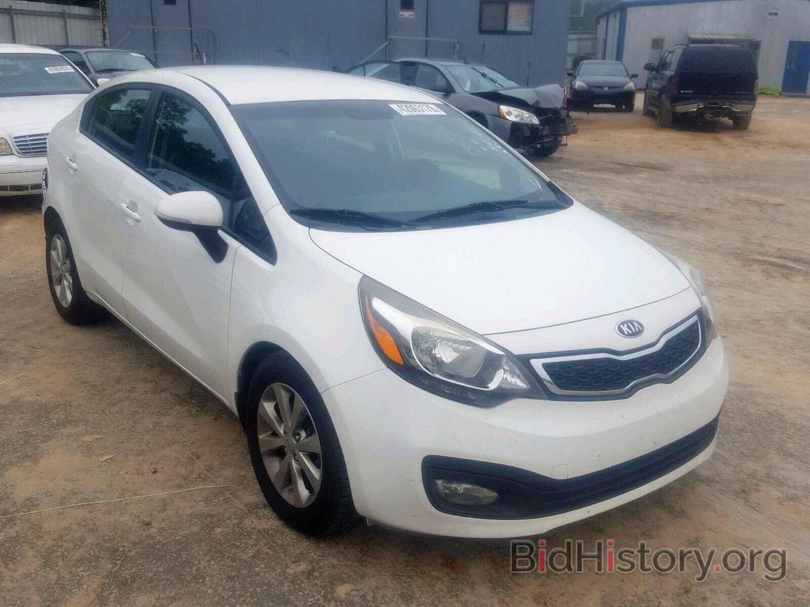 Photo KNADN4A3XD6315889 - KIA RIO EX 2013