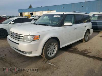 2010 Ford FLEX SEL, white — VIN 2FMGK5CC4ABB14042, Copart