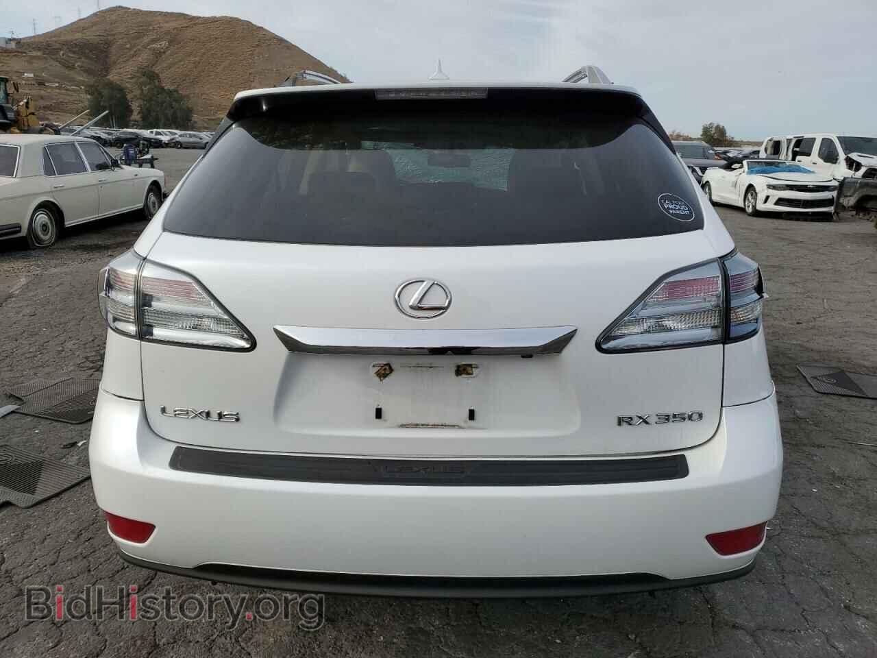 2010 LEXUS RX350 - VIN: 2T2BK1BA9AC016506 - Фото 6