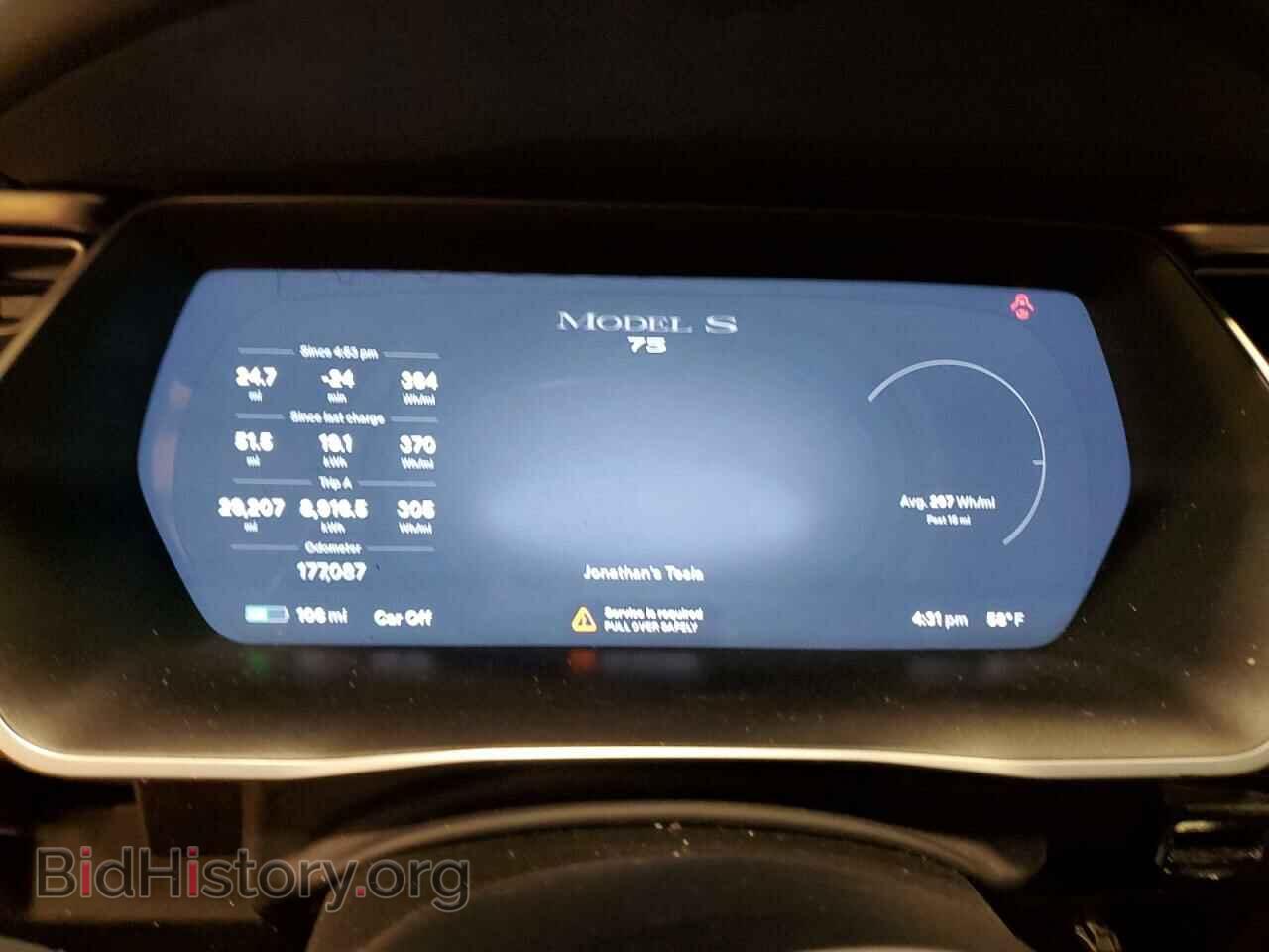 2017 TESLA MODEL S - VIN: 5YJSA1E19HF197177 - Фото 9