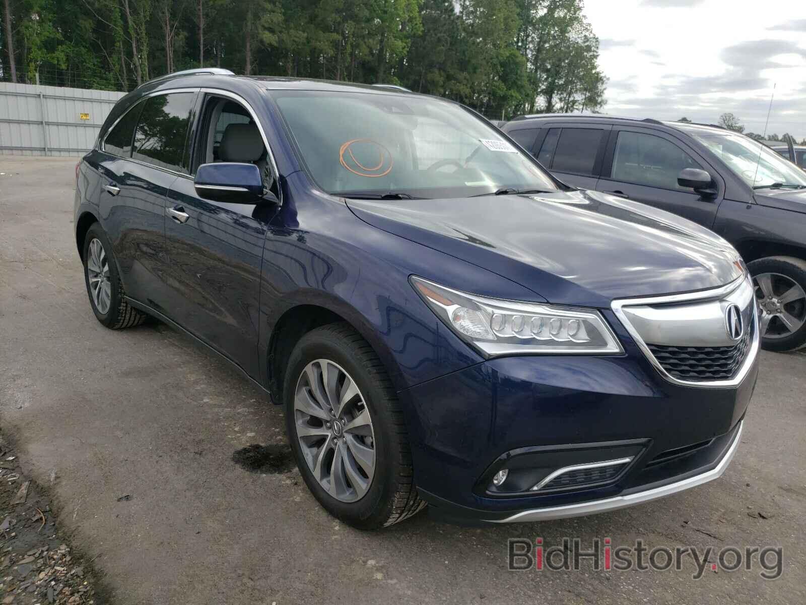 Фотография 5FRYD4H66GB036003 - ACURA MDX 2016