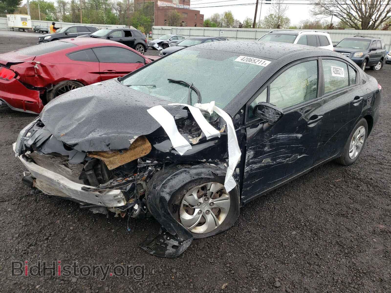 2014 HONDA CIVIC - VIN: 19XFB2F55EE252473 - Фото 2
