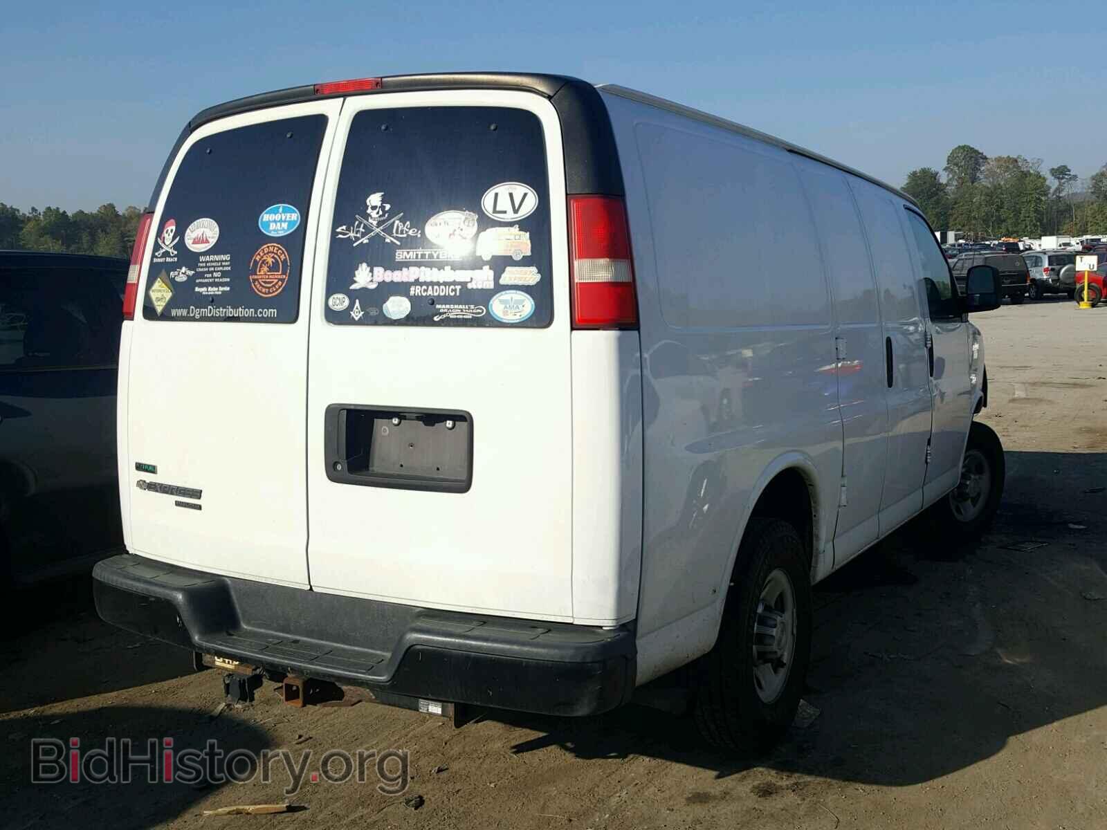 2011 CHEVROLET EXPRESS - VIN: 1GCWGFCA2B1190443 - Фото 4