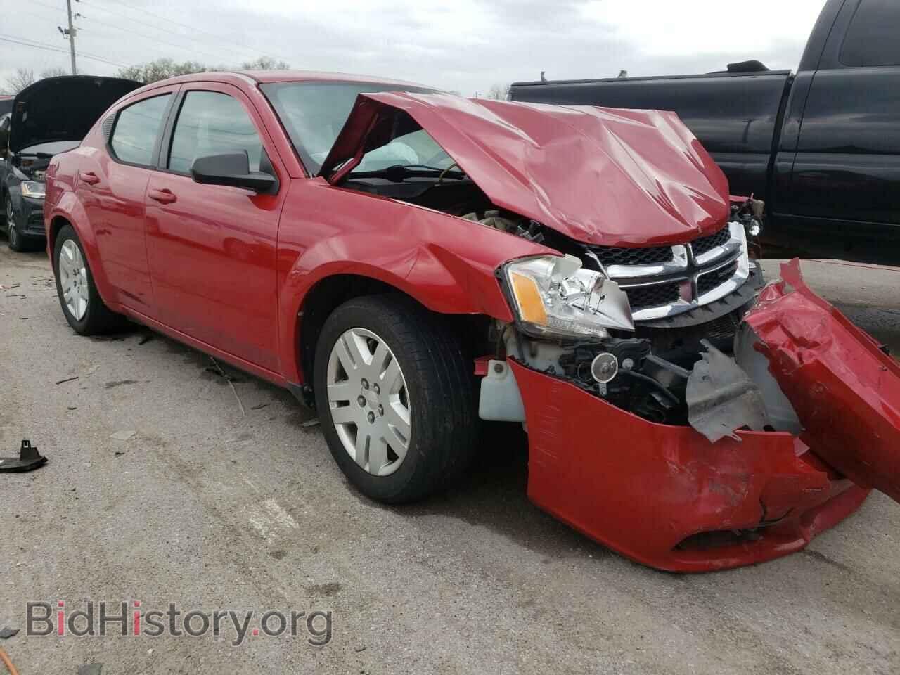 Photo 1C3CDZAB9CN200618 - DODGE AVENGER 2012