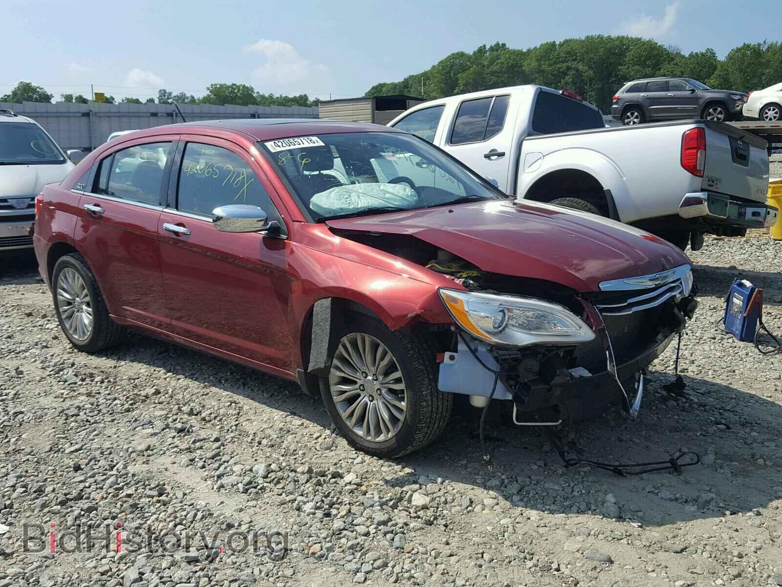 Фотография 1C3CCBCB2CN158865 - CHRYSLER 200 2012