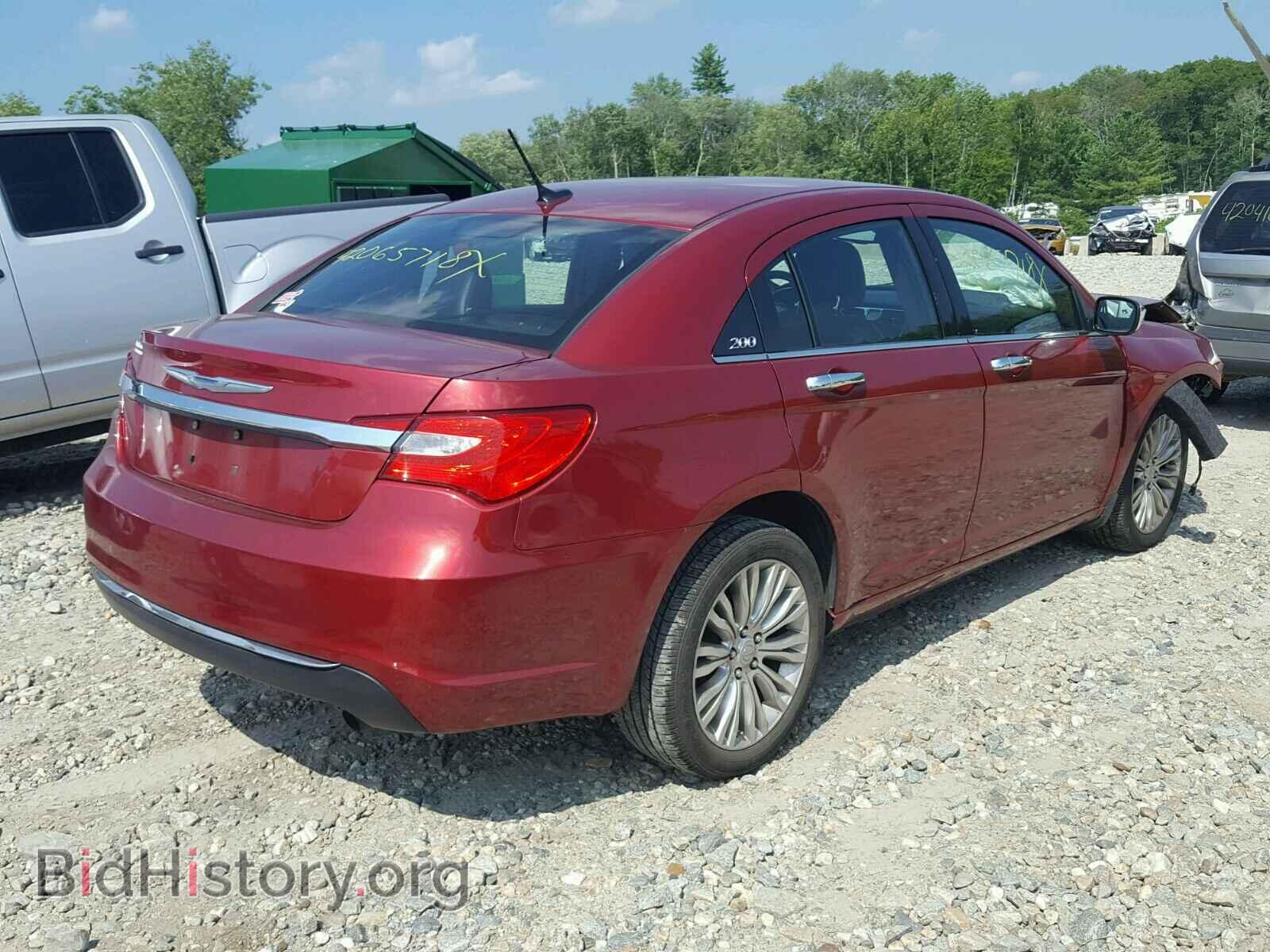 2012 CHRYSLER 200 - VIN: 1C3CCBCB2CN158865 - Фото 4