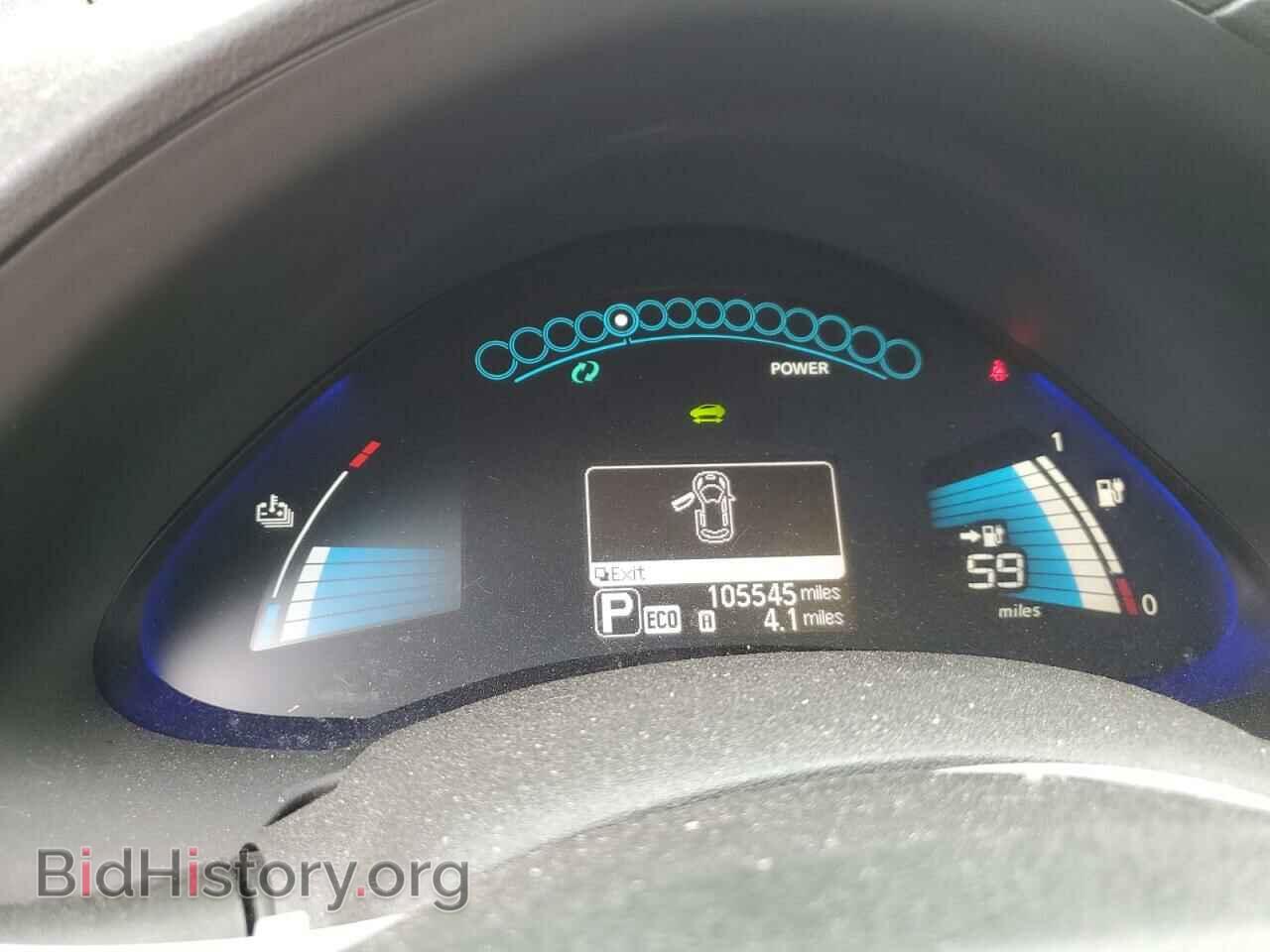2013 NISSAN LEAF - VIN: 1N4AZ0CP3DC411986 - Фото 9