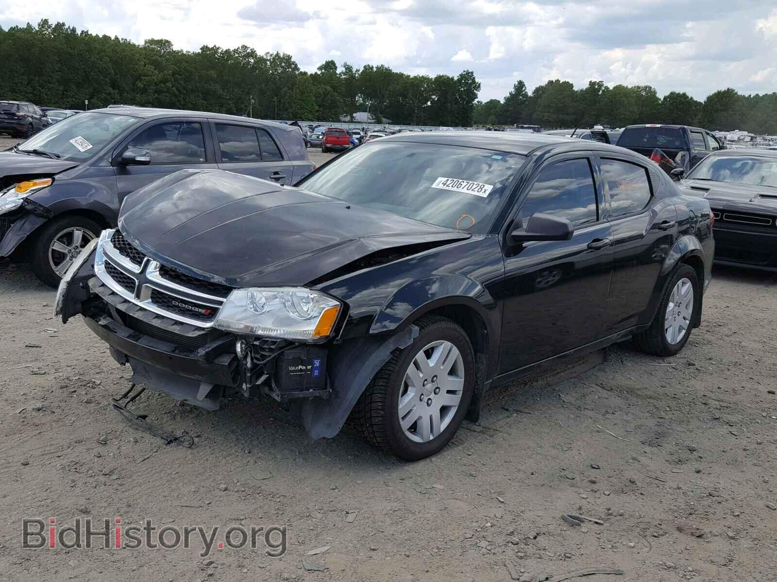 2014 DODGE AVENGER - VIN: 1C3CDZAB3EN118743 - Фото 2