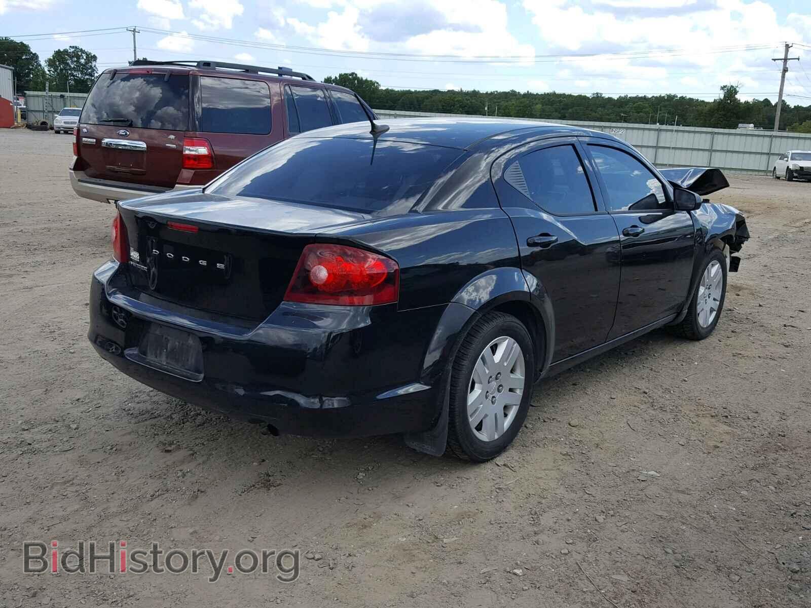 2014 DODGE AVENGER - VIN: 1C3CDZAB3EN118743 - Фото 4