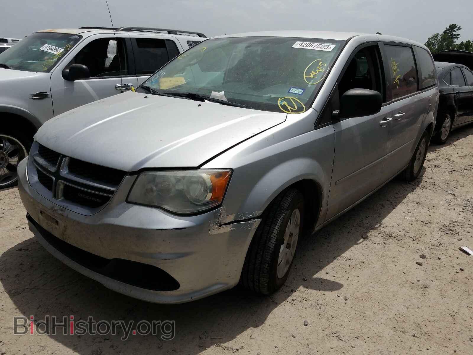 2012 DODGE CARAVAN - VIN: 2C4RDGBG4CR149097 - Фото 2
