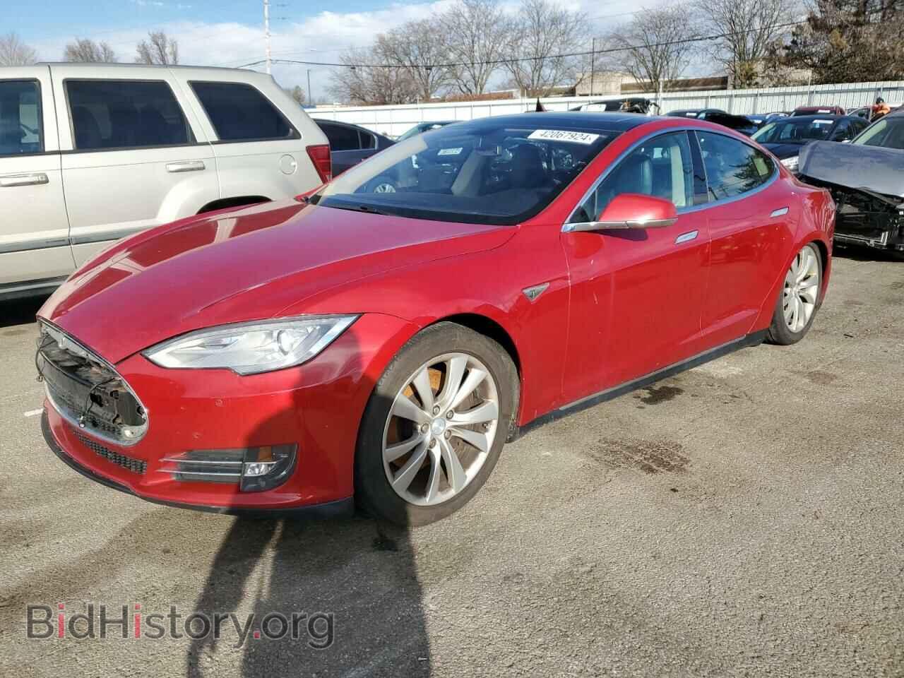 Фотография 5YJSA1CP9DFP21106 - TESLA MODEL S 2013
