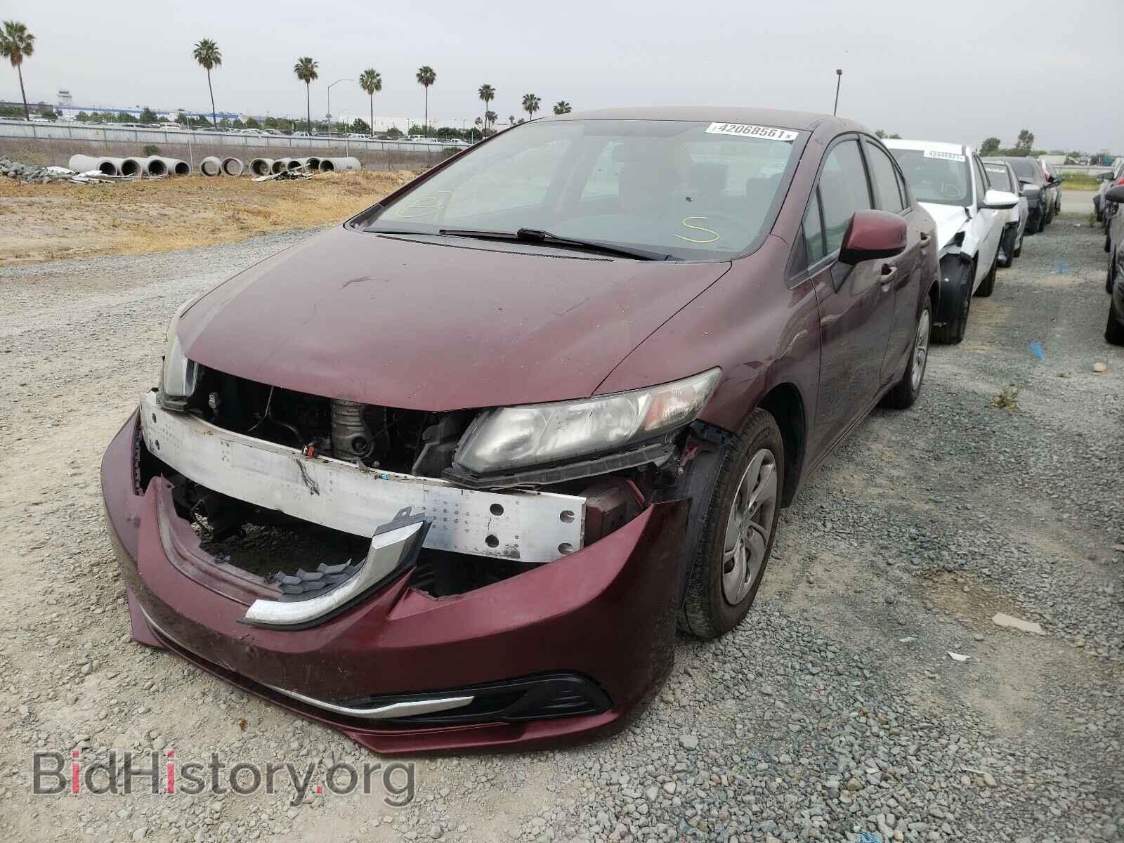 2013 HONDA CIVIC - VIN: 19XFB2F59DE022241 - Фото 2