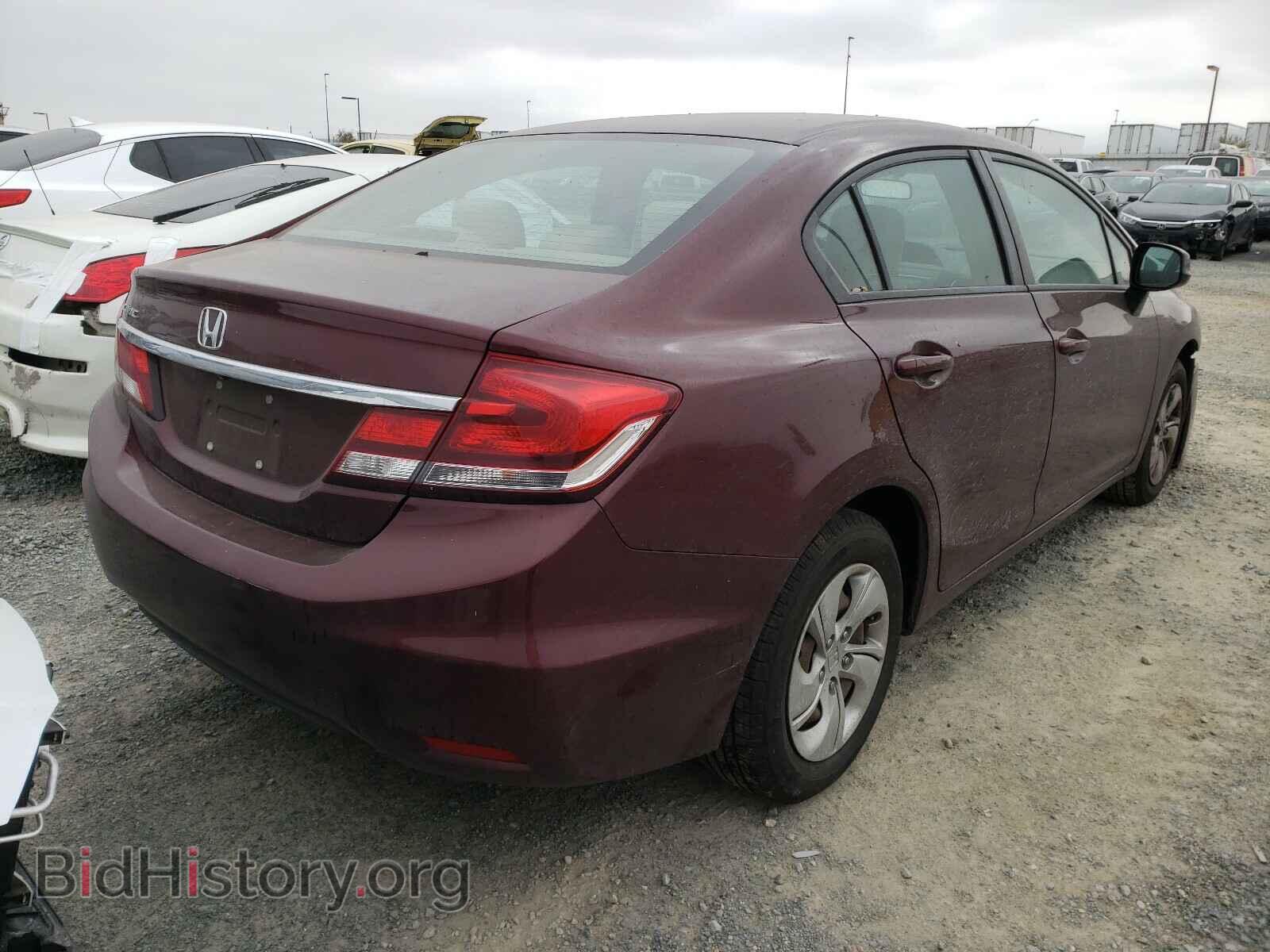 2013 HONDA CIVIC - VIN: 19XFB2F59DE022241 - Фото 4
