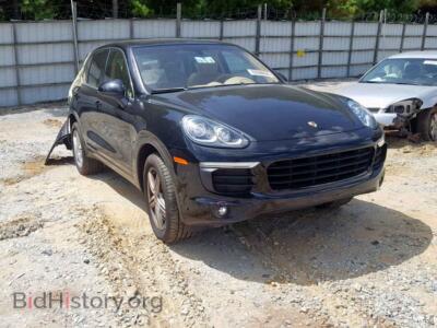 2016 Porsche CAYENNE, черный — VIN WP1AA2A20GLA11195, Copart