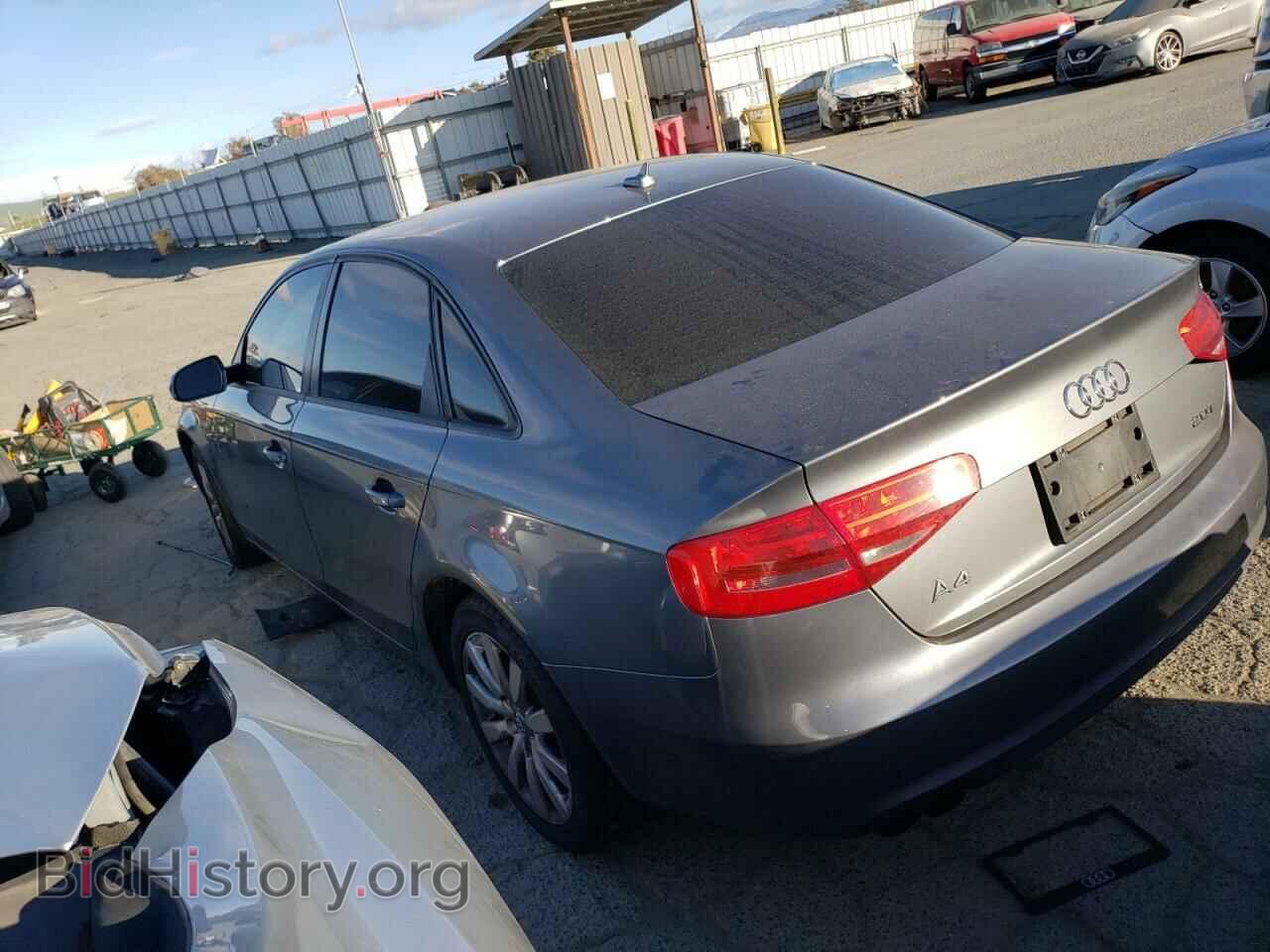 2013 AUDI A4 - VIN: WAUAFAFL9DN048953 - Фото 2