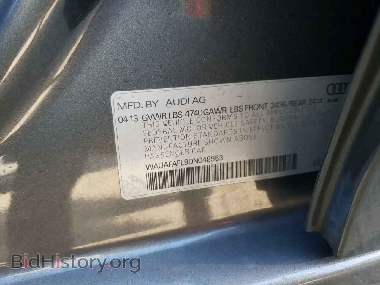 2013 AUDI A4 - VIN: WAUAFAFL9DN048953 - Фото 12