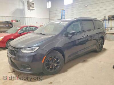 2021 Chrysler PACIFICA Touring L, серый — VIN 2C4RC1BGXMR596924, Copart