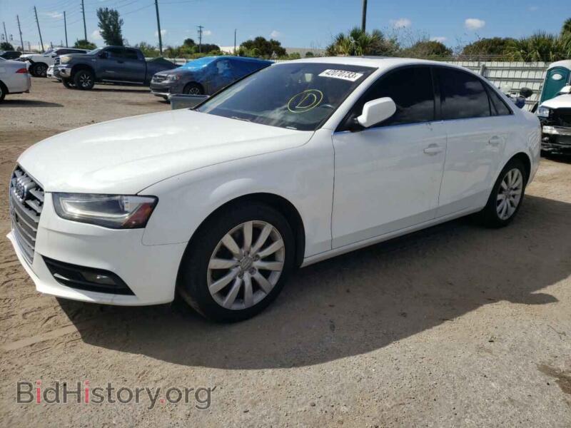2013 Audi A4 A4 Premium (VIN WAUAFAFL6DA149665) — фото 1 из 12, Copart, повреждение: задняя часть