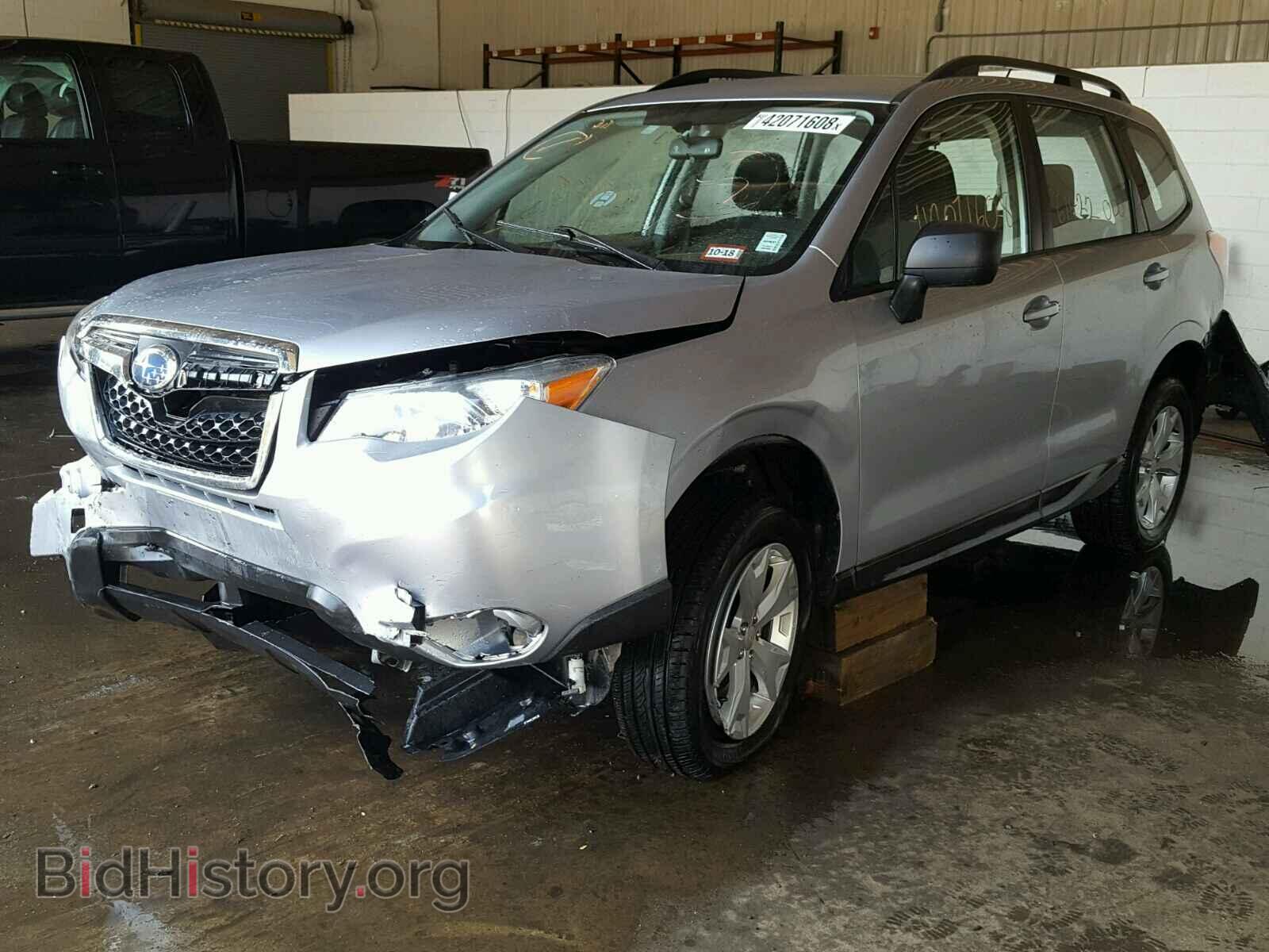 2015 SUBARU FORESTER - VIN: JF2SJABC6FH437662 - Фото 2