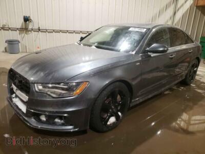 2012 Audi A6 A6 Prestig, серый — VIN WAUJGCFC8CN117557, Copart