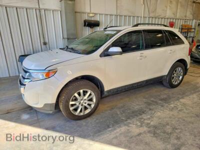 2013 Ford EDGE, white — VIN 2FMDK3JC6DBC84661, Copart