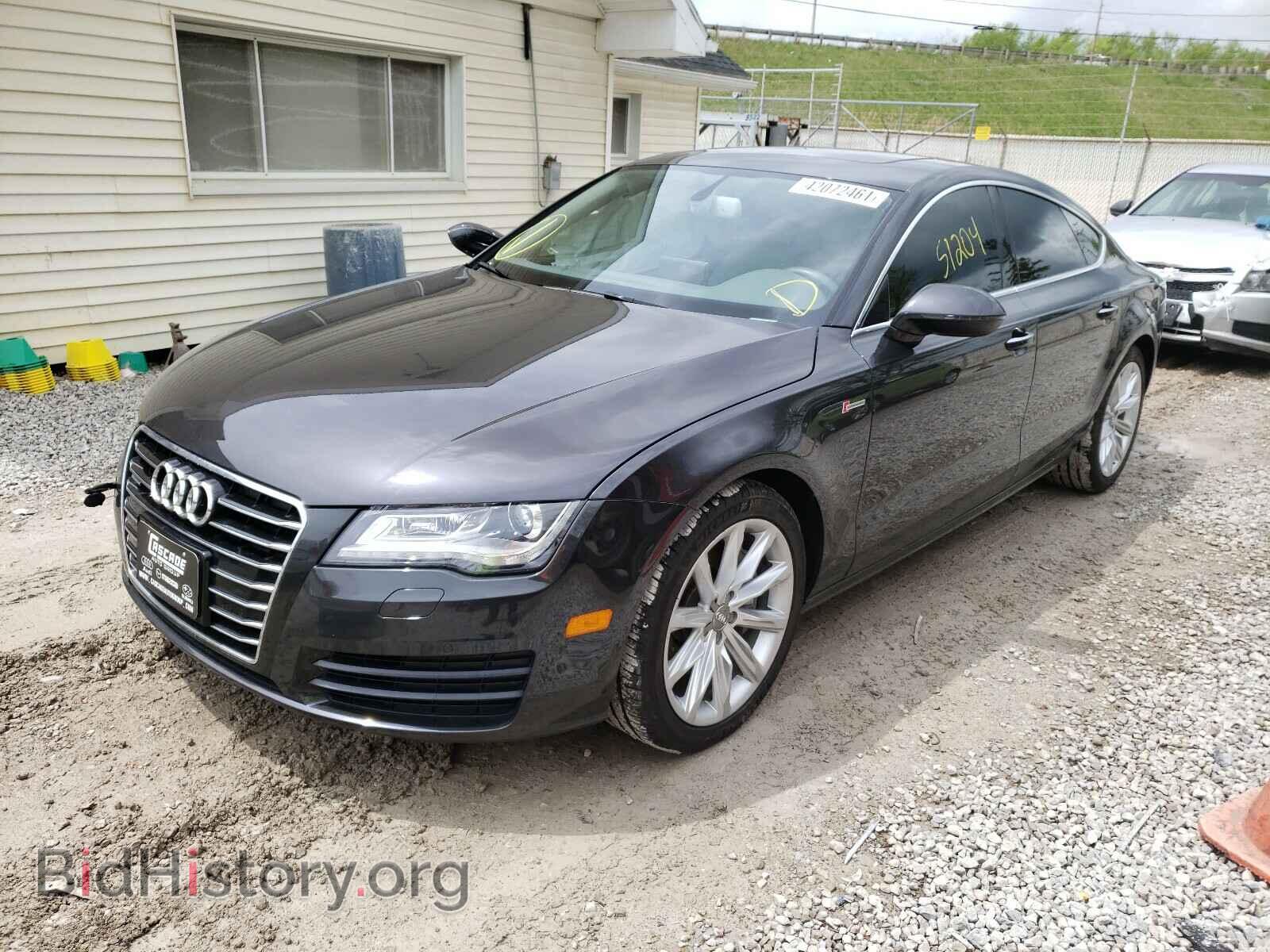 2014 AUDI A7 - VIN: WAUWGAFC1EN076590 - Фото 2