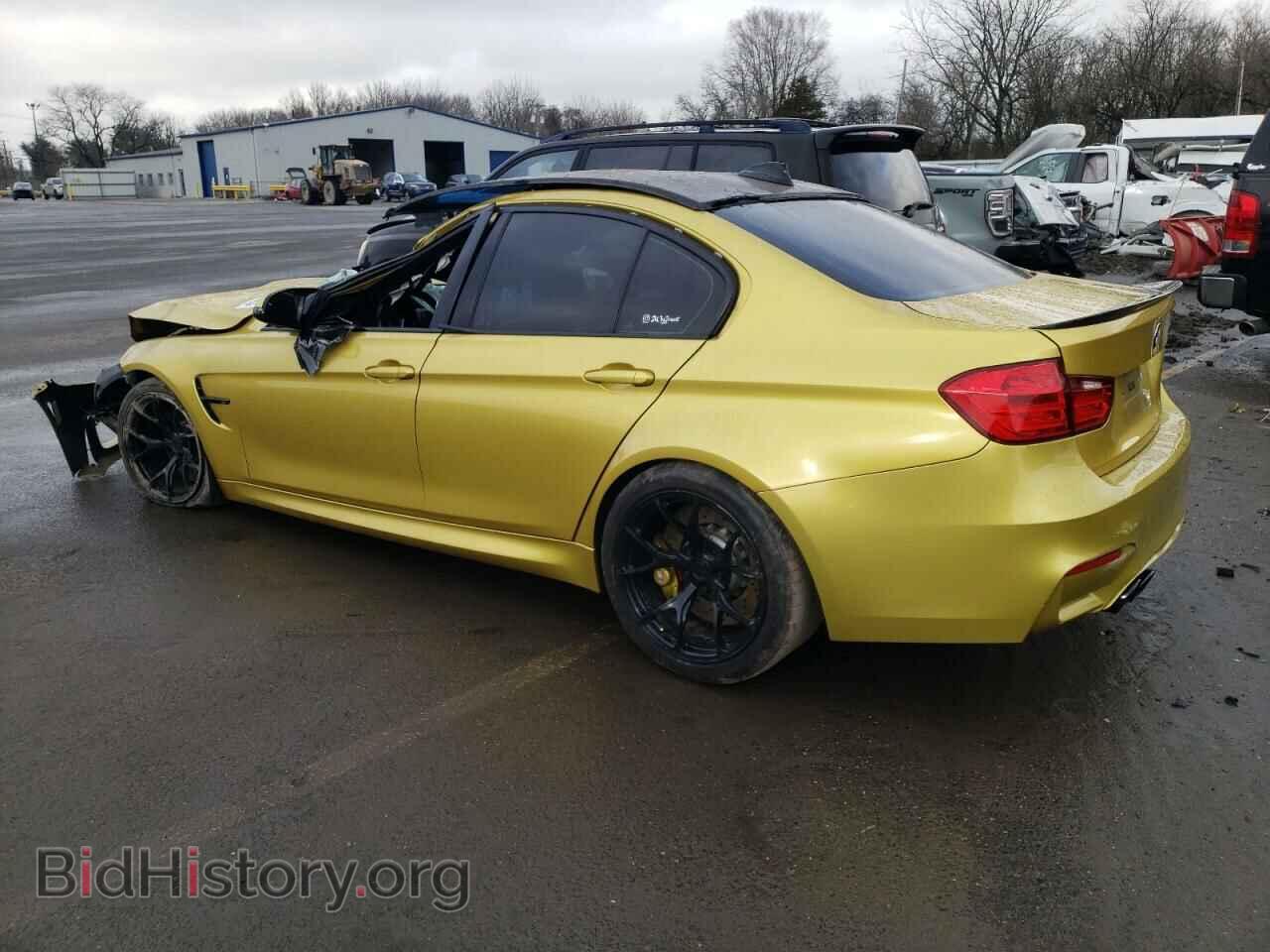 2015 BMW M3 - VIN: WBS3C9C57FP803980 - Фото 2
