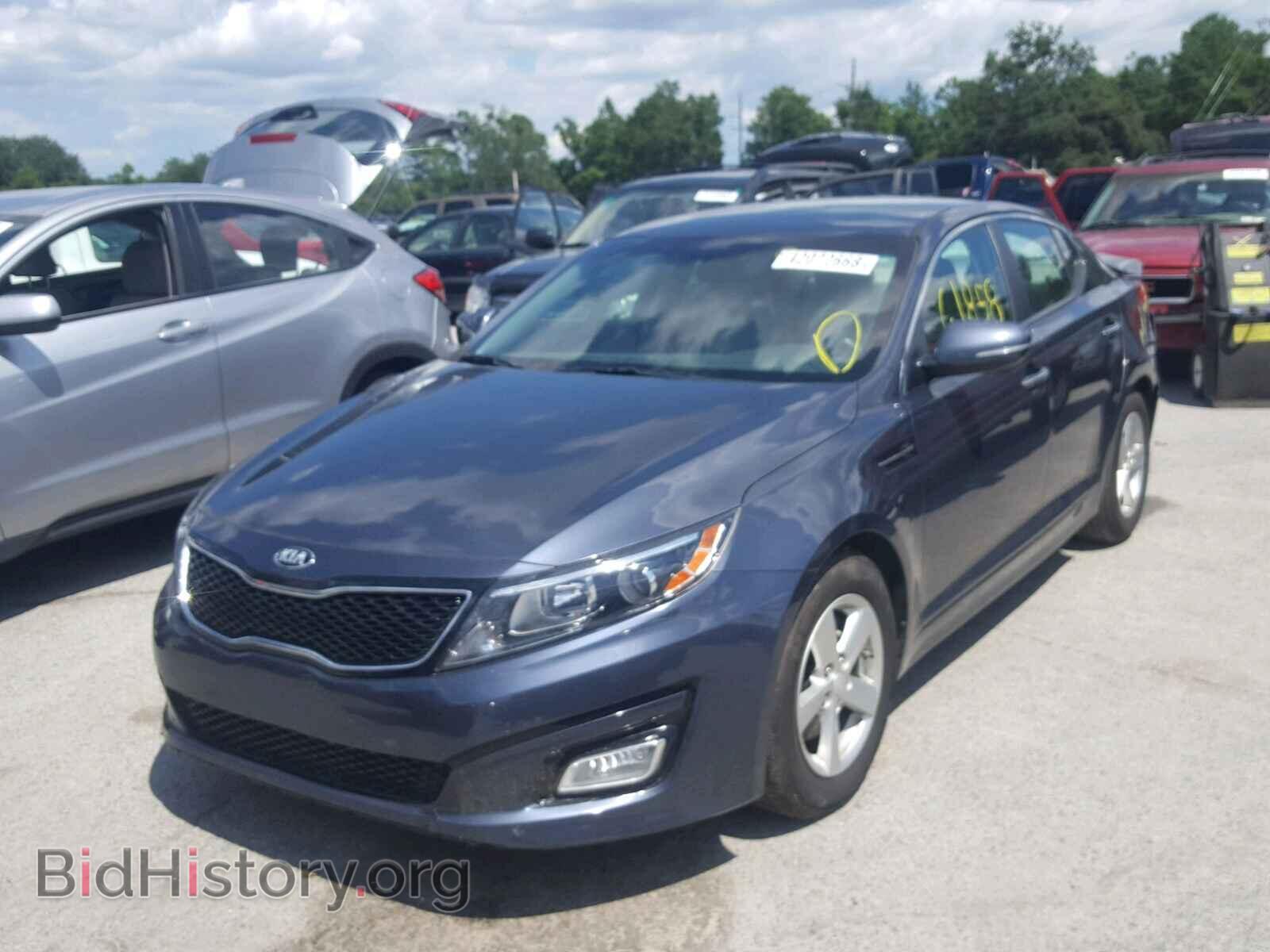 2015 KIA OPTIMA - VIN: KNAGM4A79F5598832 - Фото 2