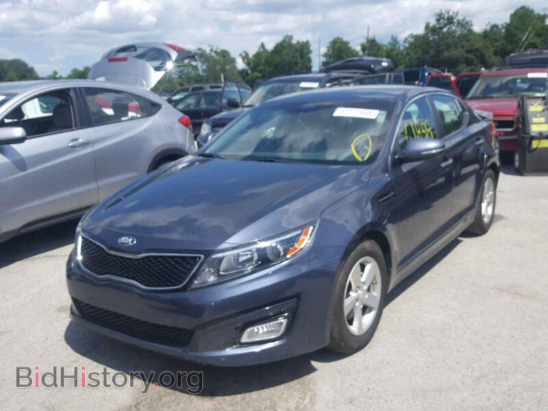 2015 Kia OPTIMA (VIN KNAGM4A79F5598832) — фото 2 из 10