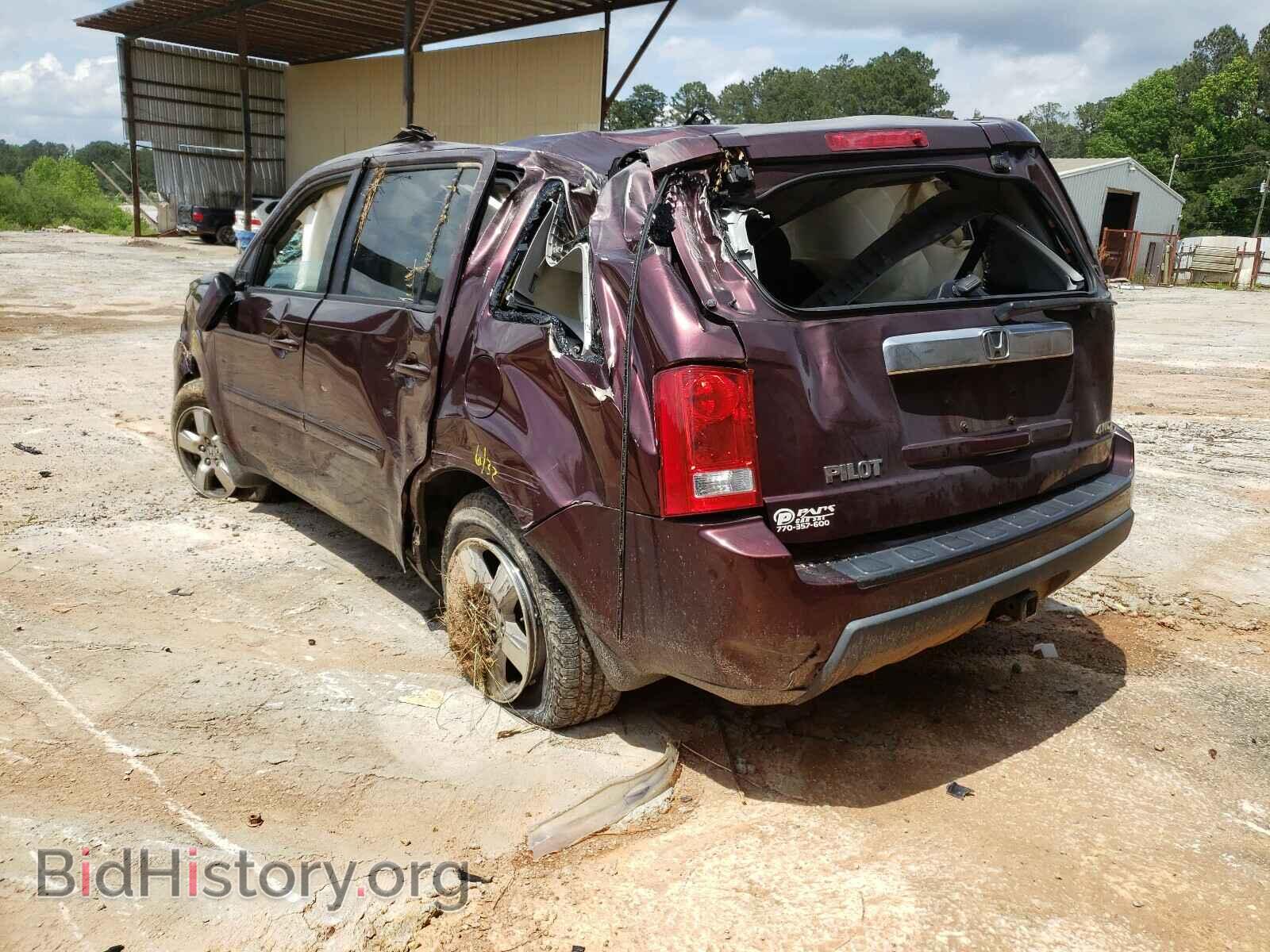 2009 HONDA PILOT - VIN: 5FNYF48509B031594 - Фото 3
